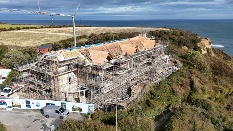 UK&rsquo;s first Passivhaus hotel tops out