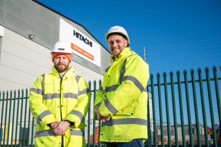 Silverstone wins multi-million-pound contracts to build capacity for growth at Hitachi Construction Machinery UK 